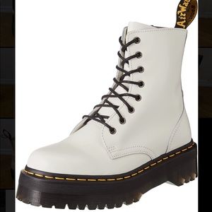 Dr. Martens, Jadon 8-Eye Leather Platform Boot for Men and Women
